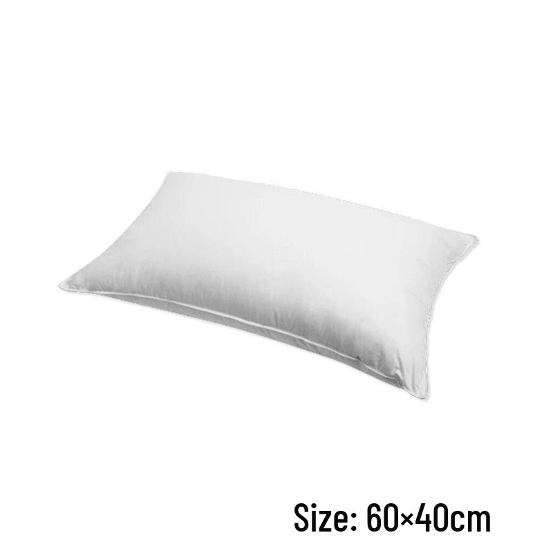 Pillow Core Dormitory Set: Single/Double Neck Support Pillows for Students & Adults 60cm x 40cm