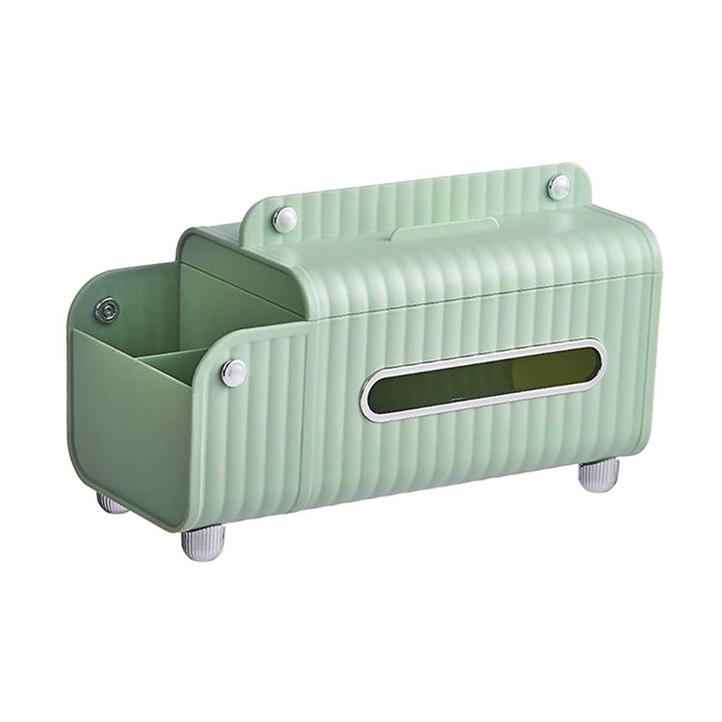 Facial Tissue Holder Modern Dispenser Box for Living Room Vanity Green