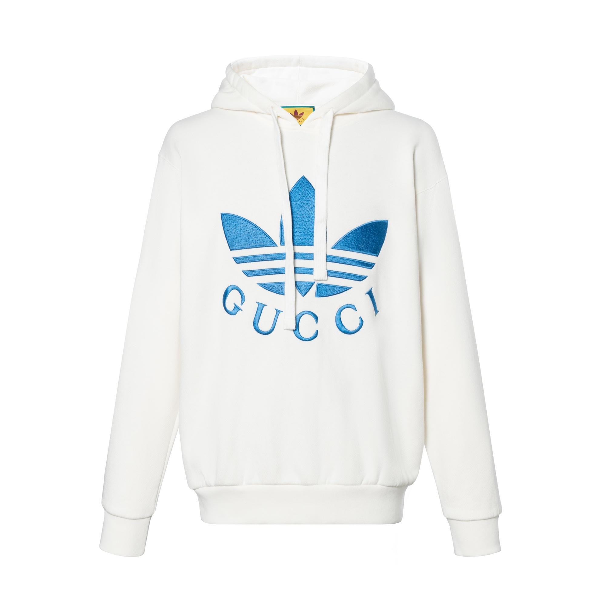 Gucci x adidas Hūdijs `Balts Zils`