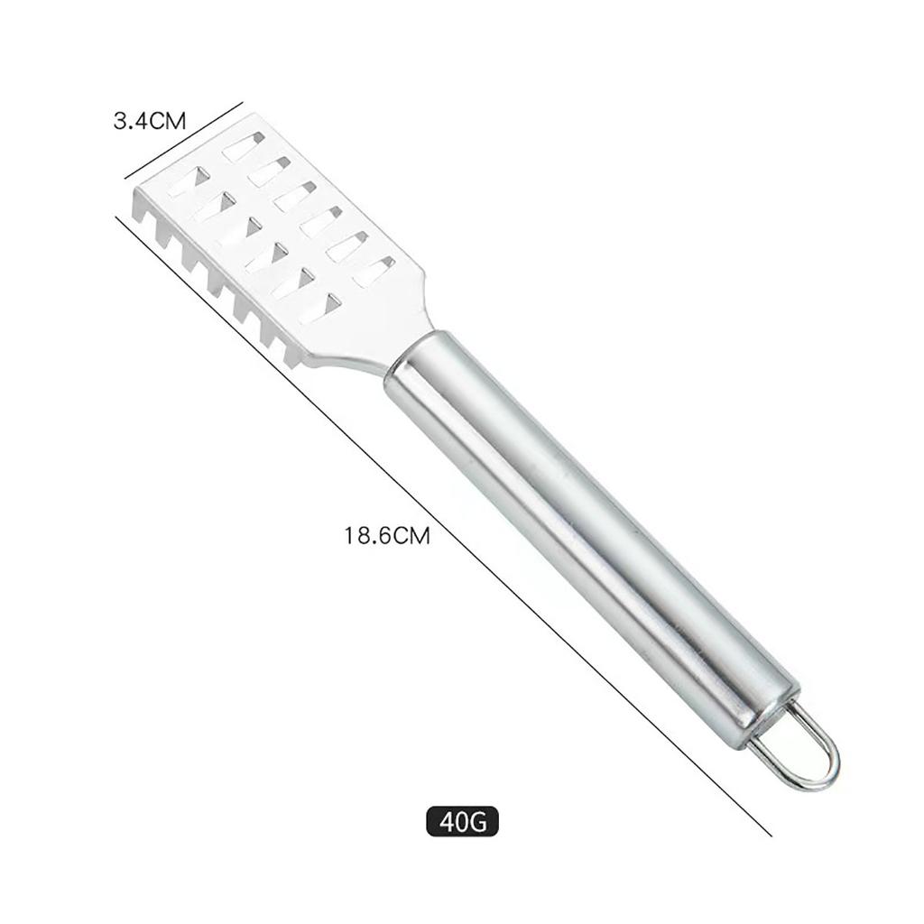 1PC Stal nierdzewna Nóż do łusek ryb Skrobak do łusek Skrobak do kości Filetowanie Cięcie Skrobak Kopanie Nóż do paszczy