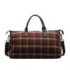 Fashion Plaid Travel Duffel Bag