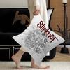 Heavy Metal Band Rap-Metal Music S-Slipknot Pillow Cover Design Cushion Cover Decor Holiday Decorati