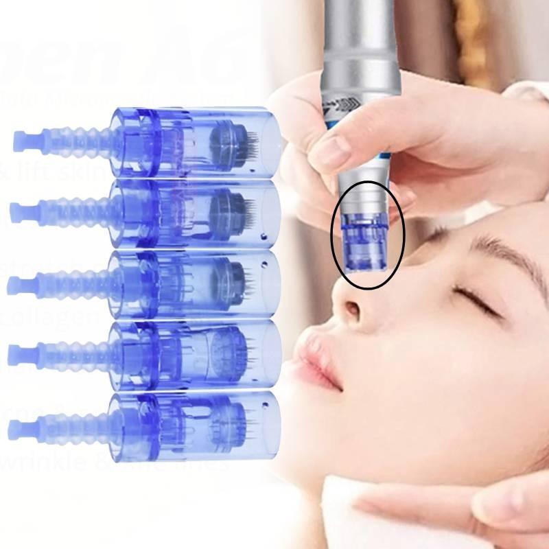 Dr.. Pen Ultima A1 Profesyonel Mikroiğneleme Kalemi 10 adet Tek Kullanımlık Şırınga Seti Kusursuz Cilt İçin