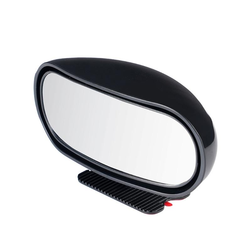 Motorcycle And Car Blind Spots Mirror Wide Angle Lens 360 Degree Rotation For Lane Changing Optimally Rear View Clear