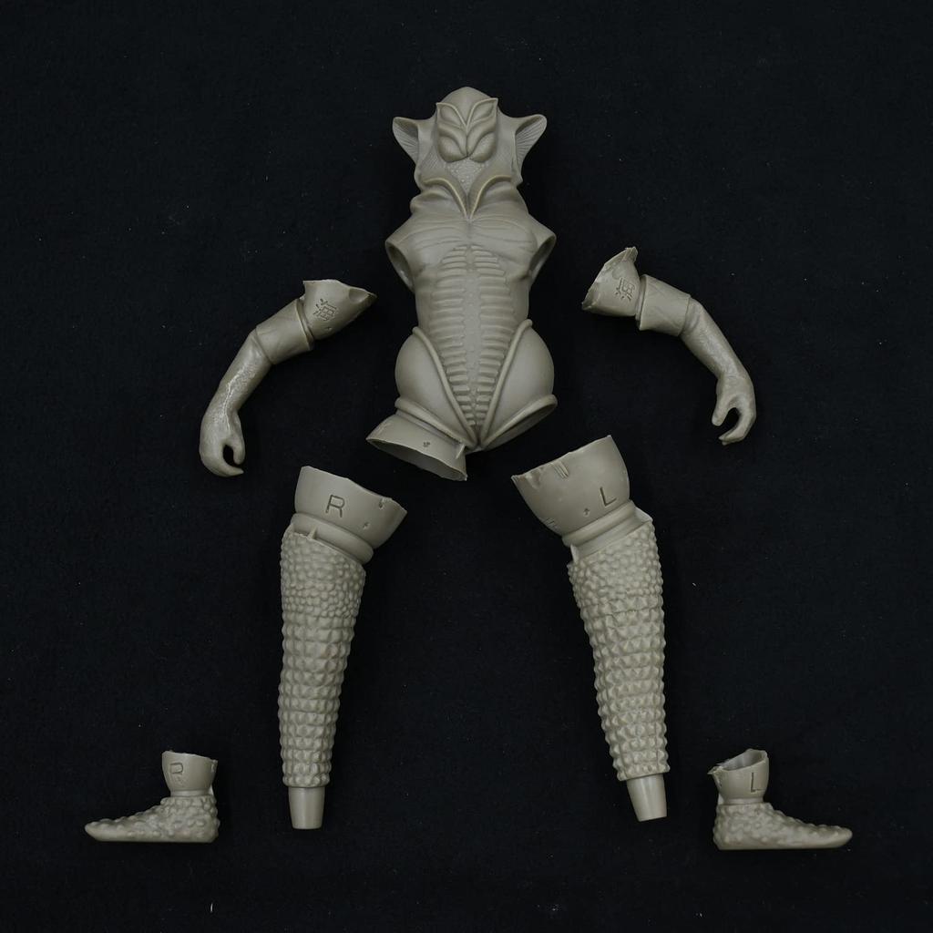 Alien Mephilas 1/350 Soft Vinyl Assembly Kit Reprint Edition 1/350 Scale Total Height 22cm Soft Vinyl Unpainted Assembly Kit