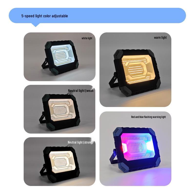 Portable Solar LED Lantern for Camping and Emergency Use