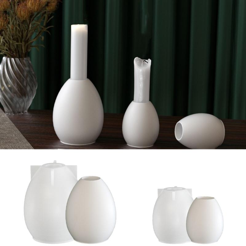 Stampo Flessibile in Silicone a Forma di Uova Stampini in Silicone per Candele Adatti per Creare Candele Decorative e Artigianato in Resina