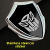 Transformers Car Sticker Pure Metal 3D Three-dimensional Shield Autobots Deceptive Autobots Personalized Modification