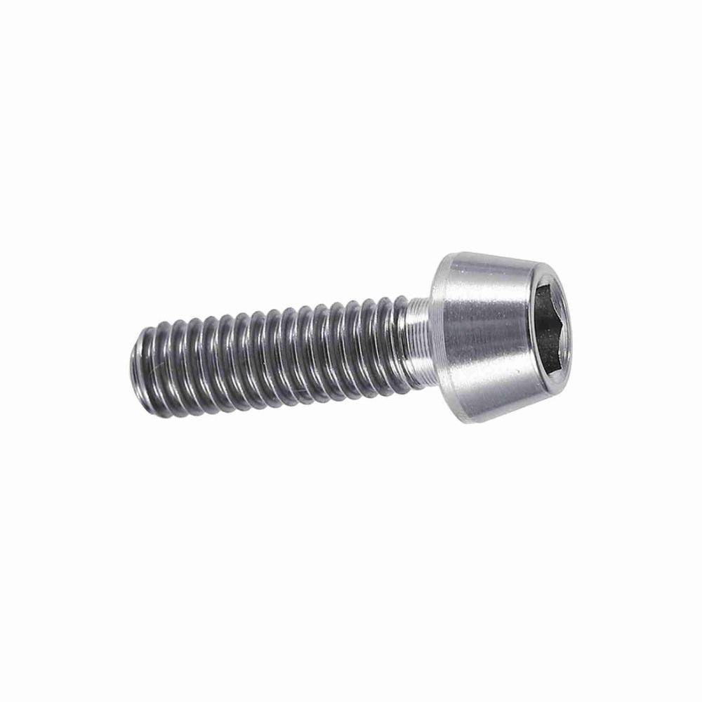 1pc Hexagon Cone Tapered Head Screw M6x16/20mm Hex Socket Screws  for Mountain Bike