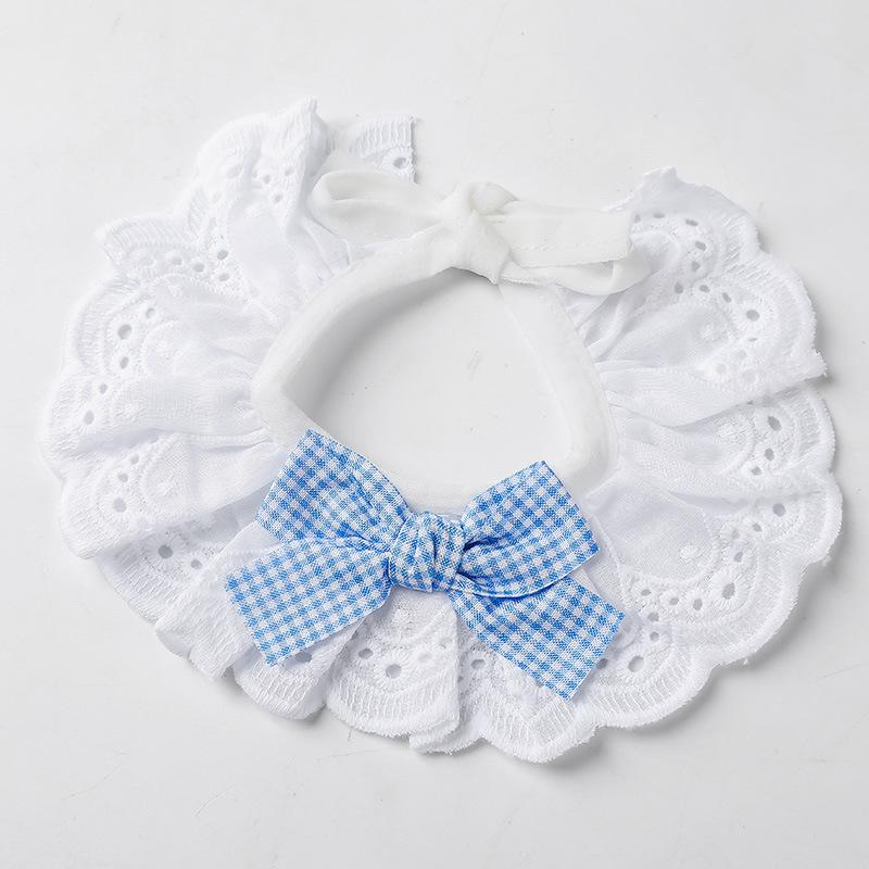 Large, Medium and Small Dog Dog Saliva Towel Cat Scarf Pet Jewelry Pet Scarf Necklace Collar Bell Dog Bow Tie