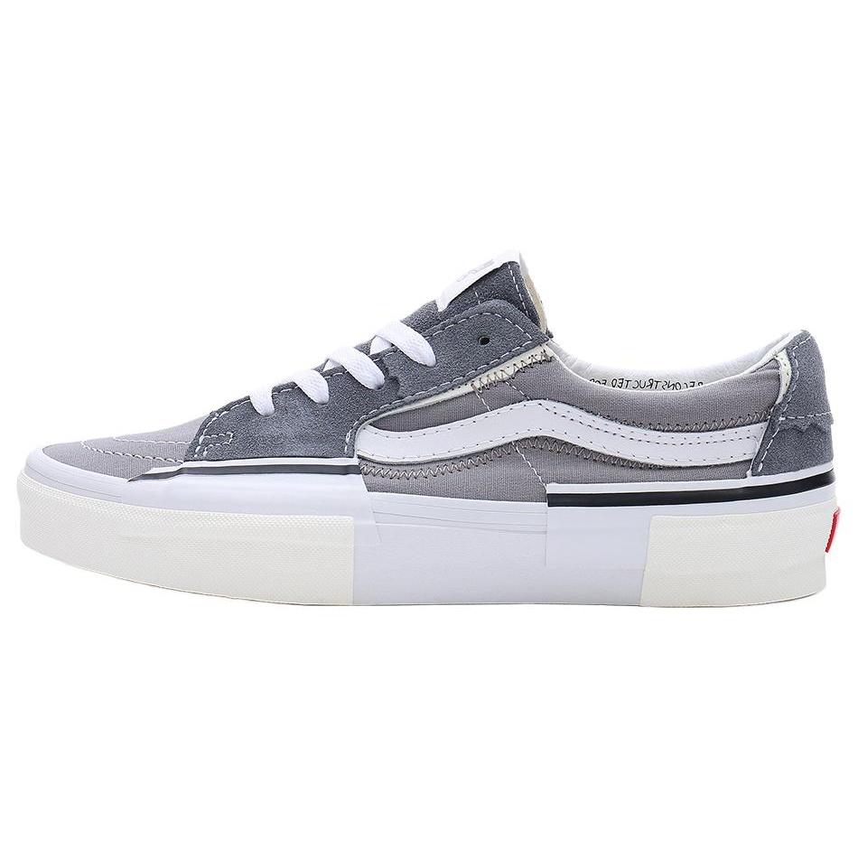 Vans SK8-Low Reconstruct Grey White Unisex VN0009QSGRY EU 37