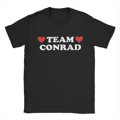 Harajuku I Love Conrad I Heart Conrad T Shirt Cotton Short Sleeve The Summer I Turned Pretty Round Neck Summer Tops