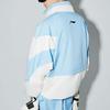 Li Ning Color Block Reflective Stand Collar Sports Windbreaker Unisex Outerwear Off-White New-Aurora-Blue AFDT583-3