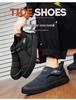 Huili Men's Winter Fleece-Lined Non-Slip Casual Shoes