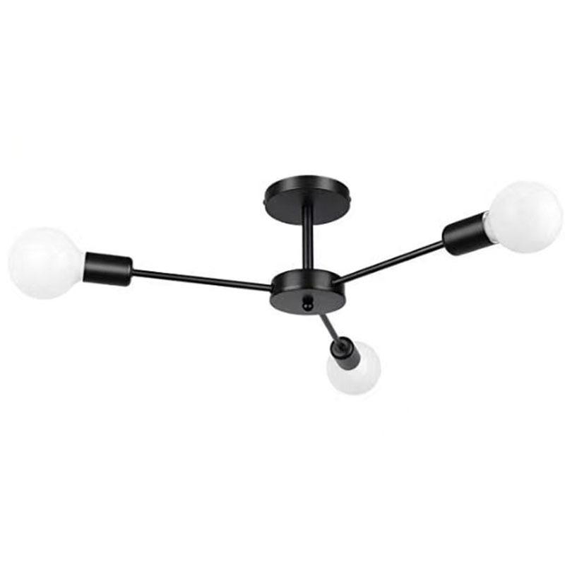 

Nordic Living Room Home Modern Simple Dining Room Iron Art Creative Personality Спальня Лампы Industrial Chandelier