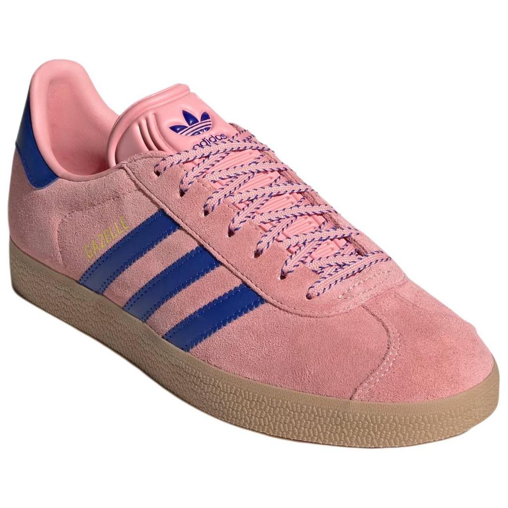 Adidas  Gazelle Semi Pink Spark Lucid Blue Women Sneakers Pure-Sulfur JH7213
