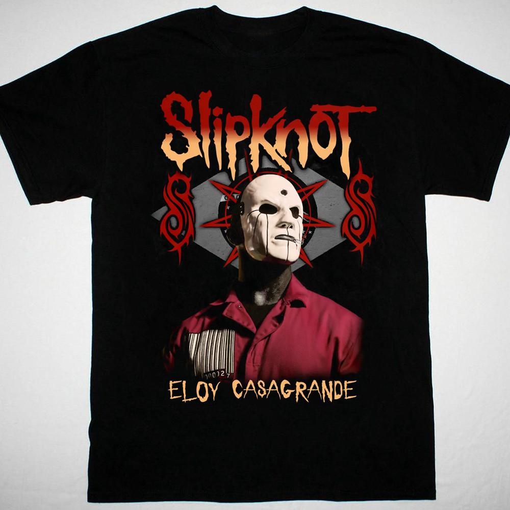 

HOT Slipknot Eloy Casagrande drummer black T-shirt Unisex S-5Xl JJ4328 Unisex T-Shirt XXXL