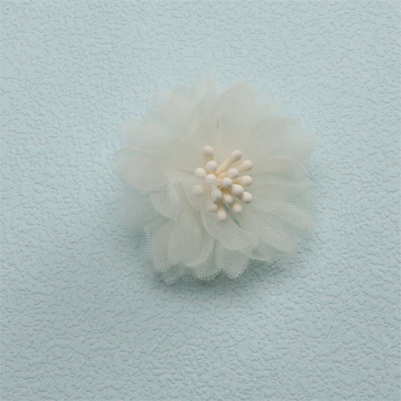 Three-Dimensional Fabric Yarn Flower Corsages: DIY Accessories for Shoes, Clothing, Brooches, and Hair Clips.