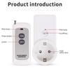 AL09G-RC 433MHz Universal Smart Plug Remote Control Socket EU Plug 220V For Home Appliances Fan Light