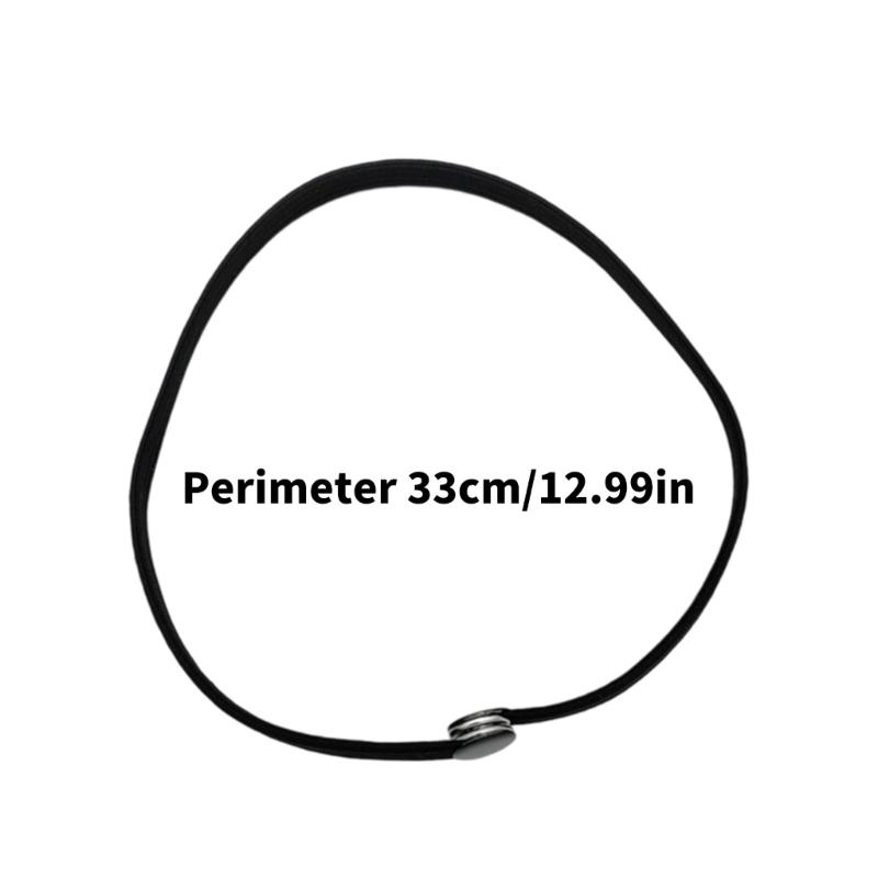 5PCS Soft Nylon Hair Elastics Stretchy Hairband for Women Natural Curly Hair Adjustable Afro Puff Hair Accessories