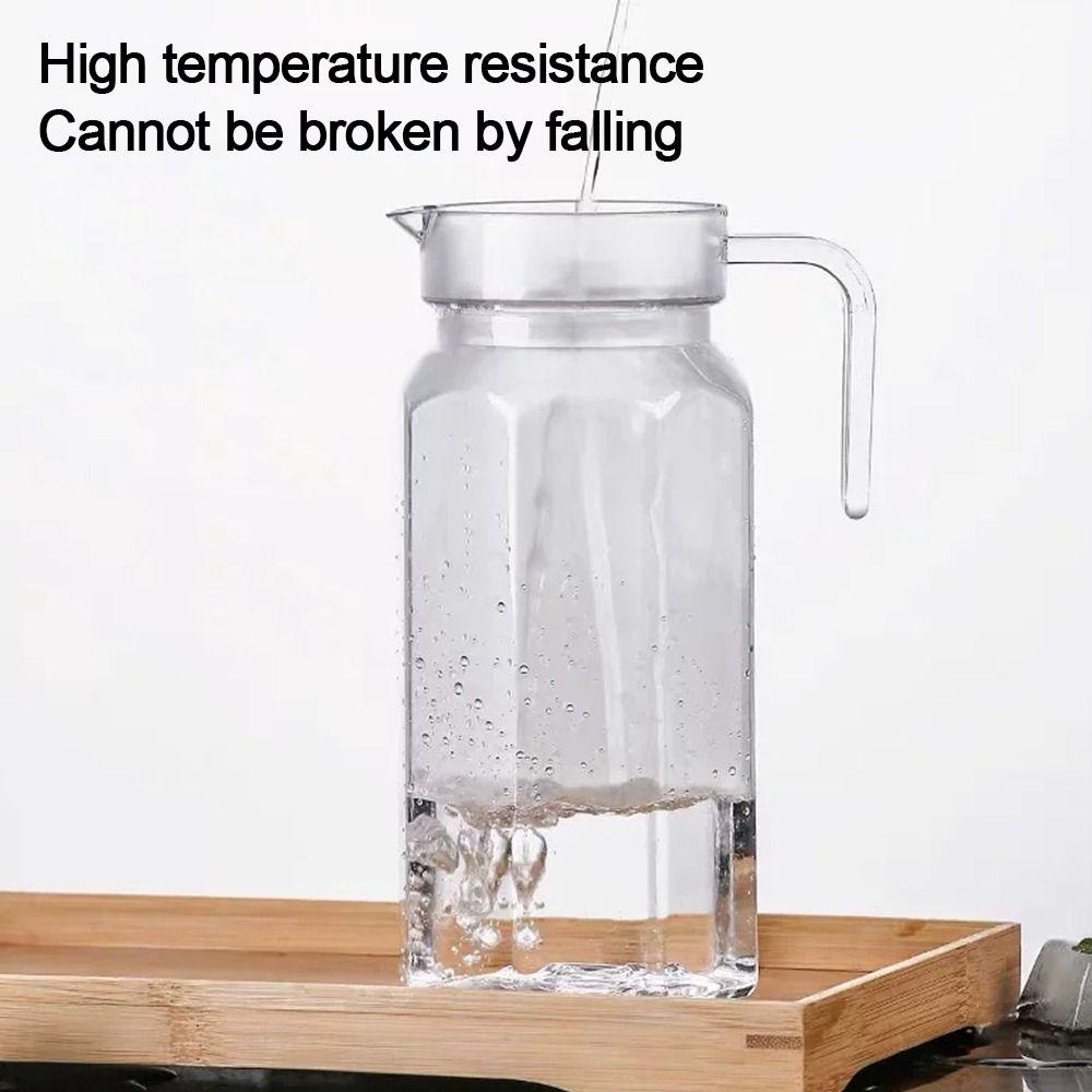 Transparent Water Bottle Large Capacity Juice Cold Water Bottle New Coffee Milk Pot