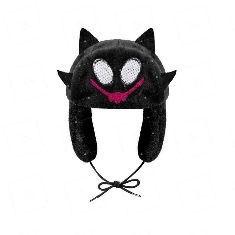 European and American Autumn and Winter Cartoon Cute Warm Ear Protection and Cold Proof Men's and Women's Hats