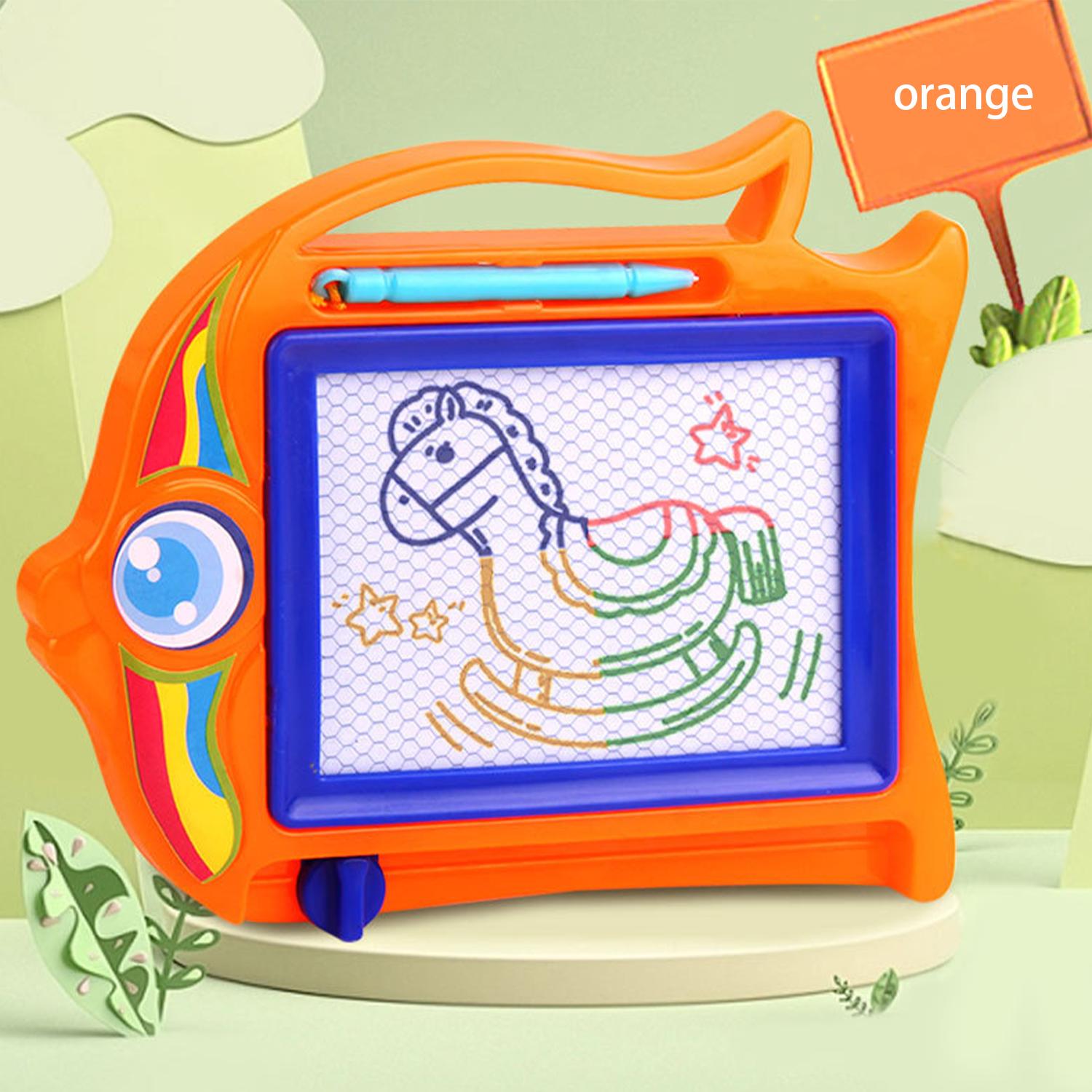 Children s magnetic drawing board writing board can eliminate drawing toys, portable color magnetic drawing board toys