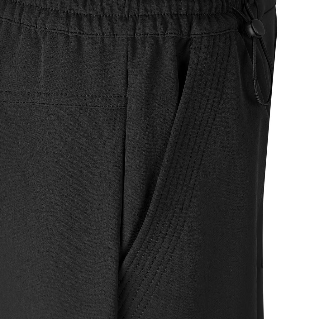 Skechers Solid Color Loose Mid Waist Casual Pants Women Bottoms P126W054-0018
