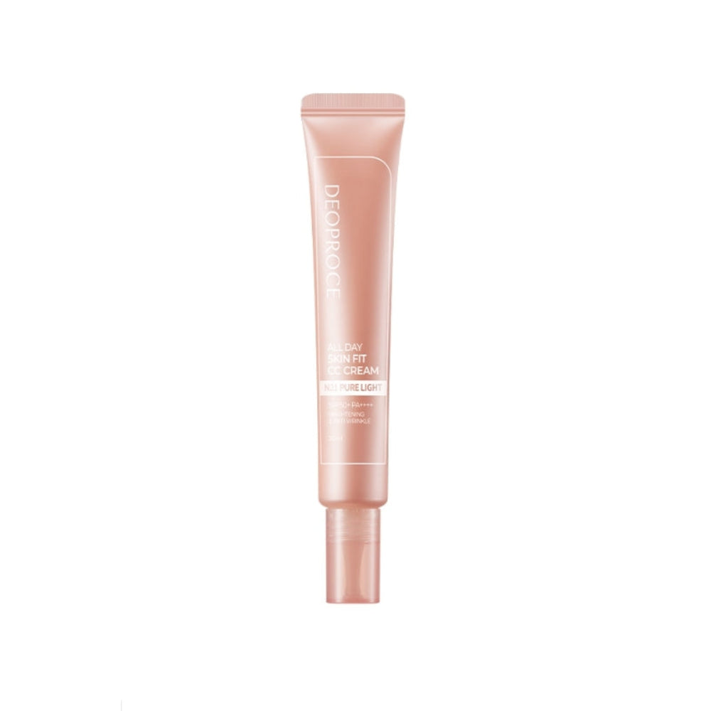 Deoproce All Day Skin Fit CC Cream No.21 Pure Light/No.23 Sand Beige SPF50+ PA++++ 30ml