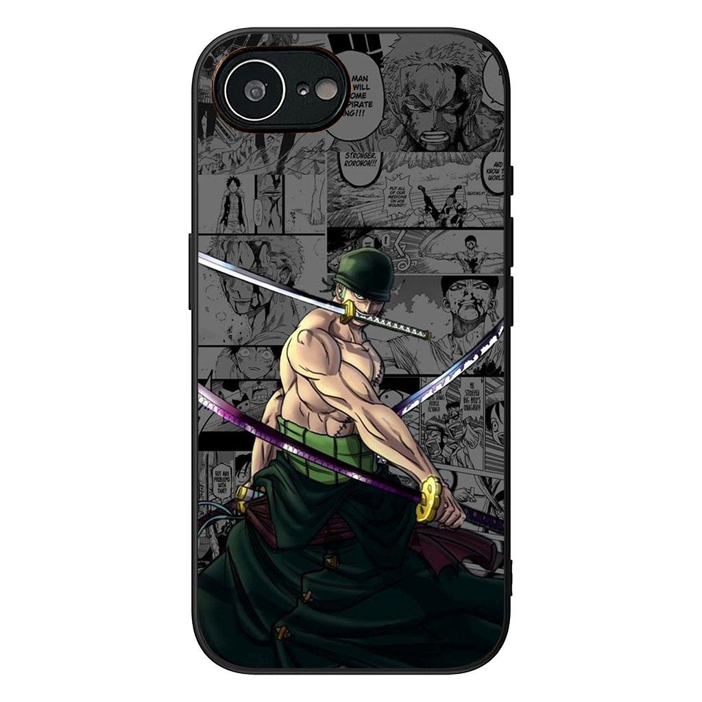 Cover for Apple iPhone 17 16 Plus 13 12 Pro Max Mini X XR ProMax 16E 15+ 16Plus Air Casing Phone Case Nami One Pieces Luffy Zoro
