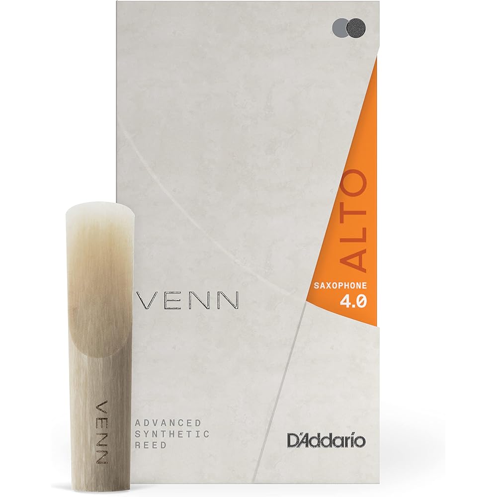 D Addario WoodWinds D Addario Synthetic Material Reed for Alto Saxophone VENN VAS0140 [Hardness: 4.0] 1 Reed [Domestic Genuine Product]
