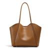Foreign Trade Large Bag for Women 2025 New Tote Bag Large Capacity Genuine Leather Women's Bag Retro Commuter Versatile Shoulder Bag