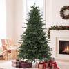 7ft Artificial Christmas Tree with 2080 Realistic Tips, Hinged, Wide