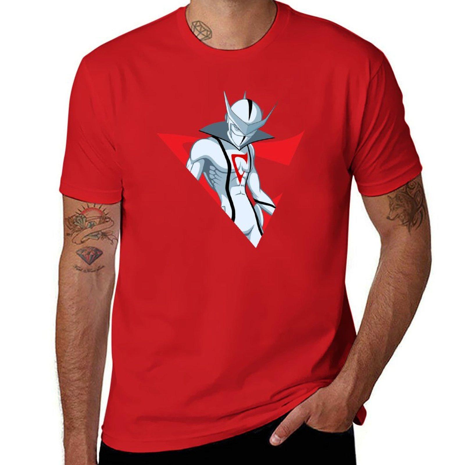 018b Kyashan New T-shirt anime clothes tees cute clothes T-shirt men S