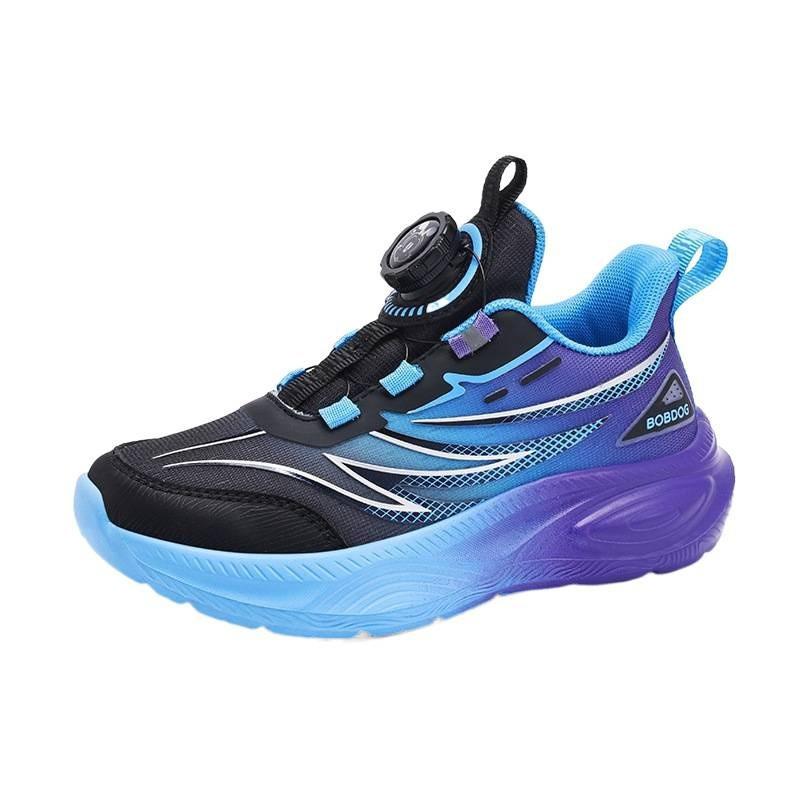 Babu Boys 'sneaker Mesh Breathable Middle Children's Swivel Buckle Girls' Lightweight Running Shoes