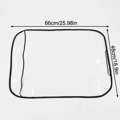 Car Seat Backrest Protection Cover, Waterproof and Anti-kick Seat Backrest Cover, Car Anti-fouling Protection Pad 1/2