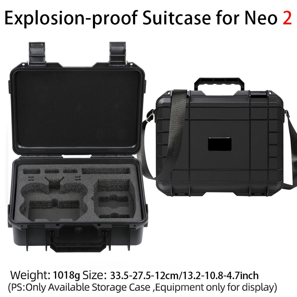 Goggles N3 case for DJI Neo 2 Bag Explosion-proof Carrying Box Anti-Shock Waterproof  for DJI Neo 2 Accessories