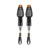 1 Pair Universal Motorcycle Led Turn Signals Turning Indicator Lights Blinkers Flashers Led Lamp