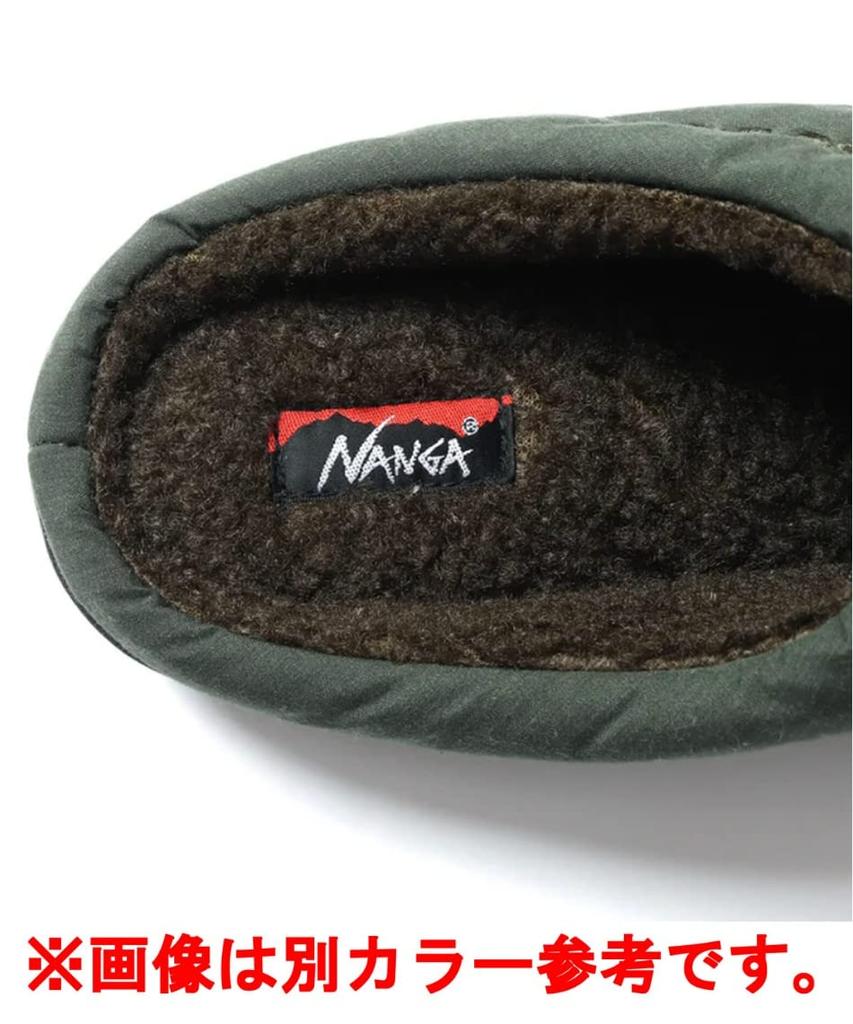 NANGA x SUBU TAKIBI WINTER suitable for men and Gray SANDAL. Flame-retardant, unisex, women. (charcoal).