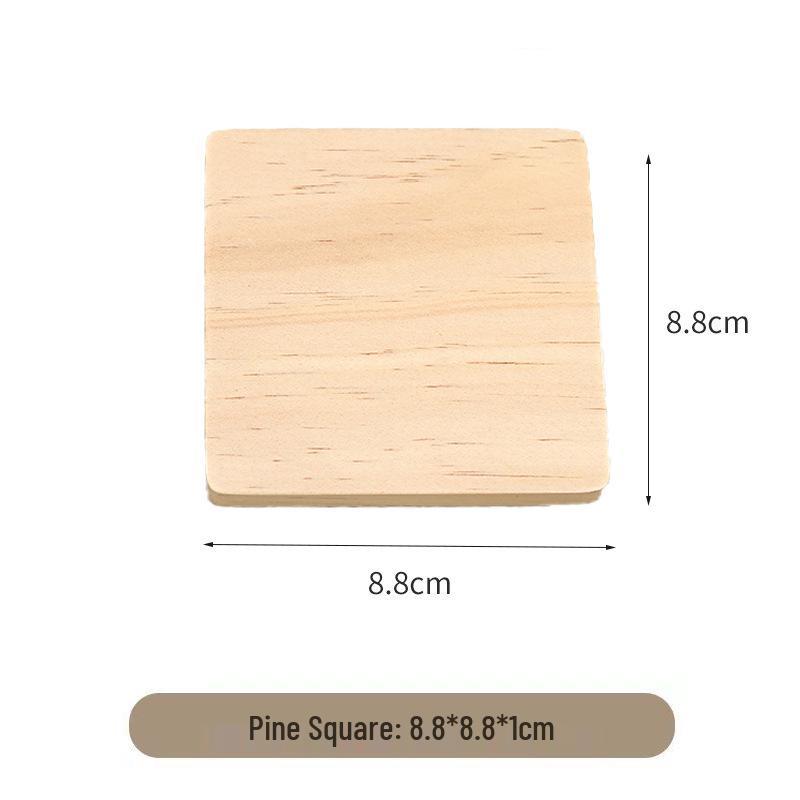 

Black Walnut Wooden Coaster - Tea & Coffee Heat Insulation Pad, Anti-Scalding Solid Wood Desktop Holder Default