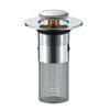 1PCS Washbasin Leak Plug Stainless Steel Odor Proof Bouncing Core Press Type Sink Drain Universal Accessory for Washbasin Bathtub Press Filter