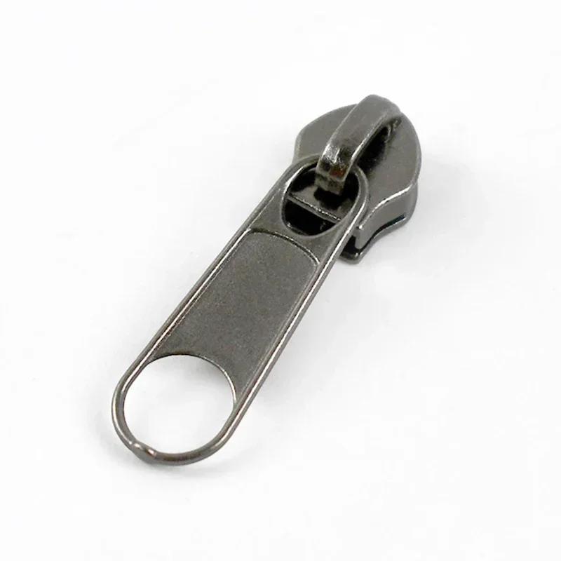 10/20/40Pcs 3# 5# 8# 10# Zipper Puller for Nylon Zips Bag Tent Single/Double Zip Slider Luggage Zippers Replace Repair Accessory