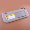 Car Front Right Sun Visor Sunshade With Mirror Fit for Toyota Corolla 2014 2015 2016 2017 2018  Grey