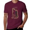 Elektrischer Krieger T. Rex T-Shirt Sommer Oberteile Oversized Grafik T-Shirt Vintage Kleidung Herren T-Shirt