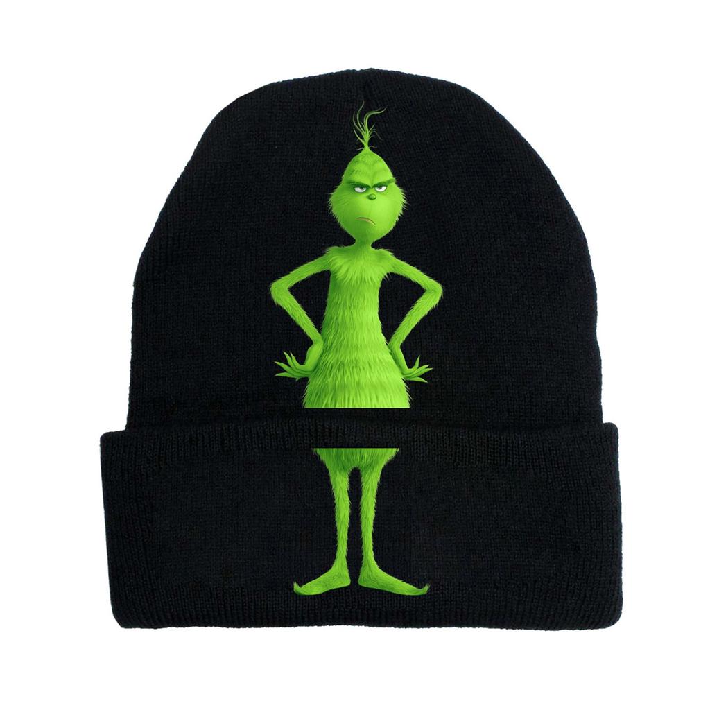 Knitted Winter Beanie Hat Featuring Classic Character Design Soft Stretchy Fabric Suitable for Adult and Youth Casual Wear