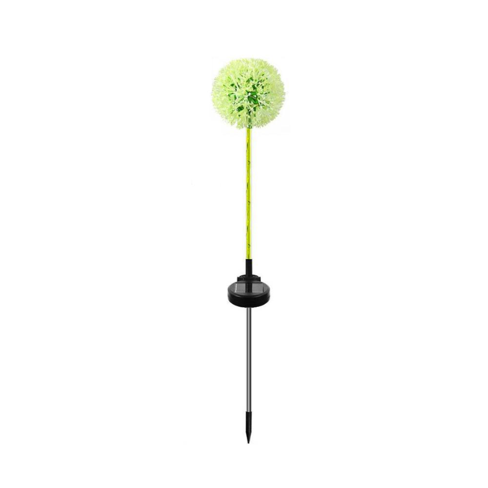 Plastic Stake Solar Onion Ball Lights Waterproof Design Outdoor Lawn Lamp Outdoor Lighting