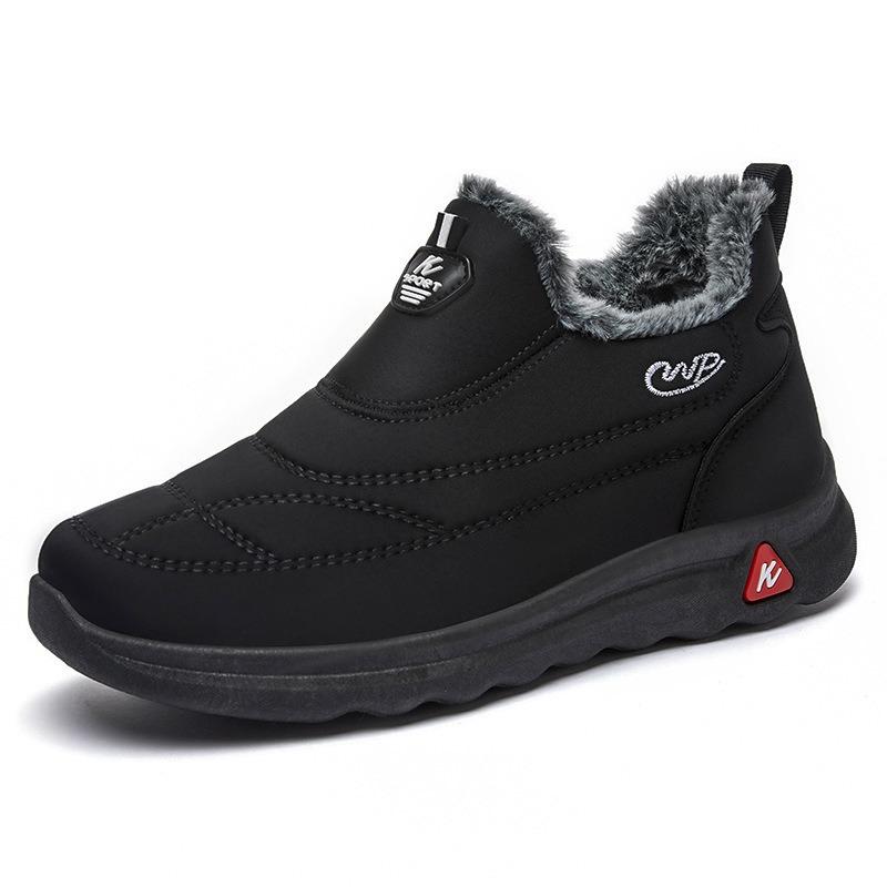 Cotton shoes men s new winter warm men s boots one-pedal boots men s velvet thickened snow boots cold-proof and comfortable cotton boots 39 2480₽