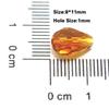 Teardrop Glass Crystal Beads for DIY Jewelry Making