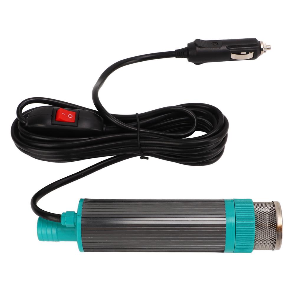 12V Portable Electric Oil Water Extractor Pump with 5m Cable Transfer Fluid Diesel Kerosene for RV
