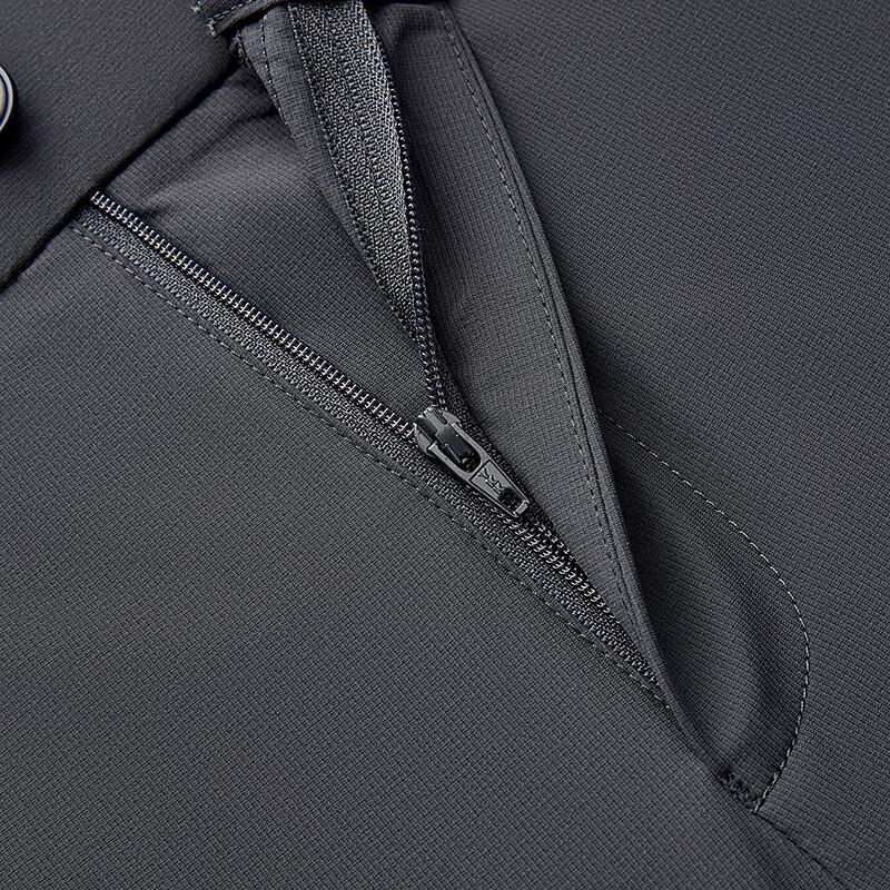 Septwolves Men's Lightweight Textured Business Casual Pants with Cuprammonium Fiber